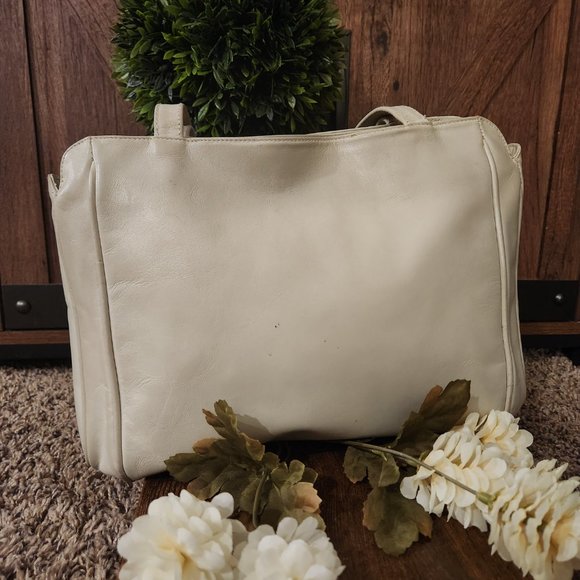 Italian Woodward & Lothrop Leather Handbag - Picture 9 of 12